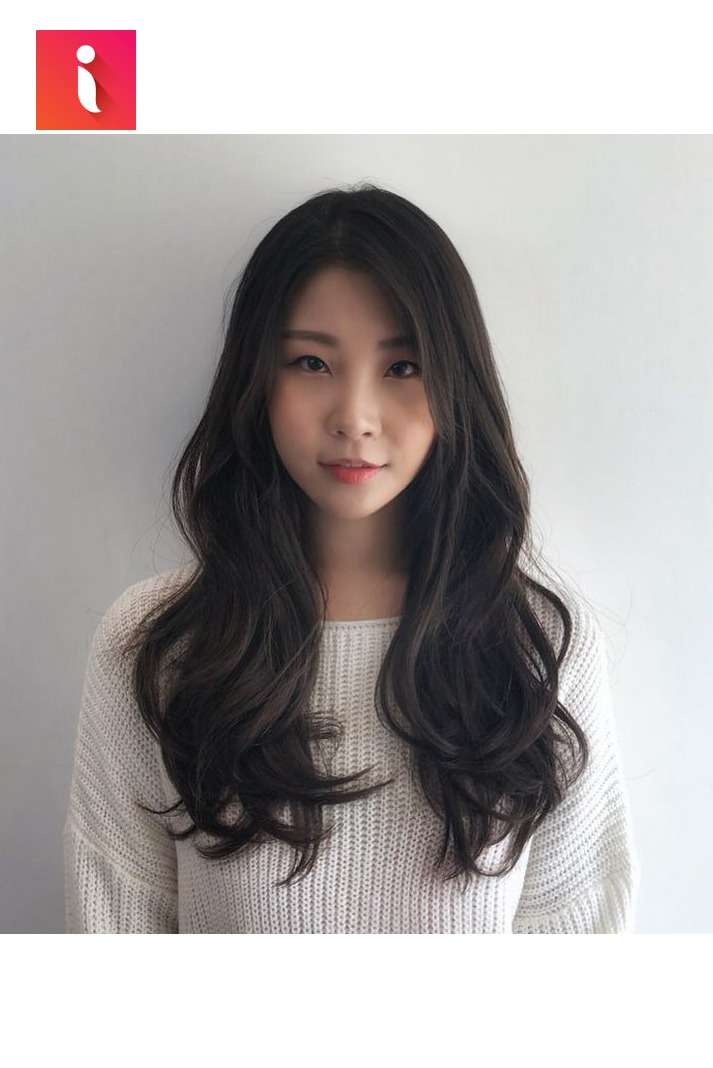 20 kiểu tóc uốn gợn sóng dễ thương nhẹ nhàng style Hàn Quốc