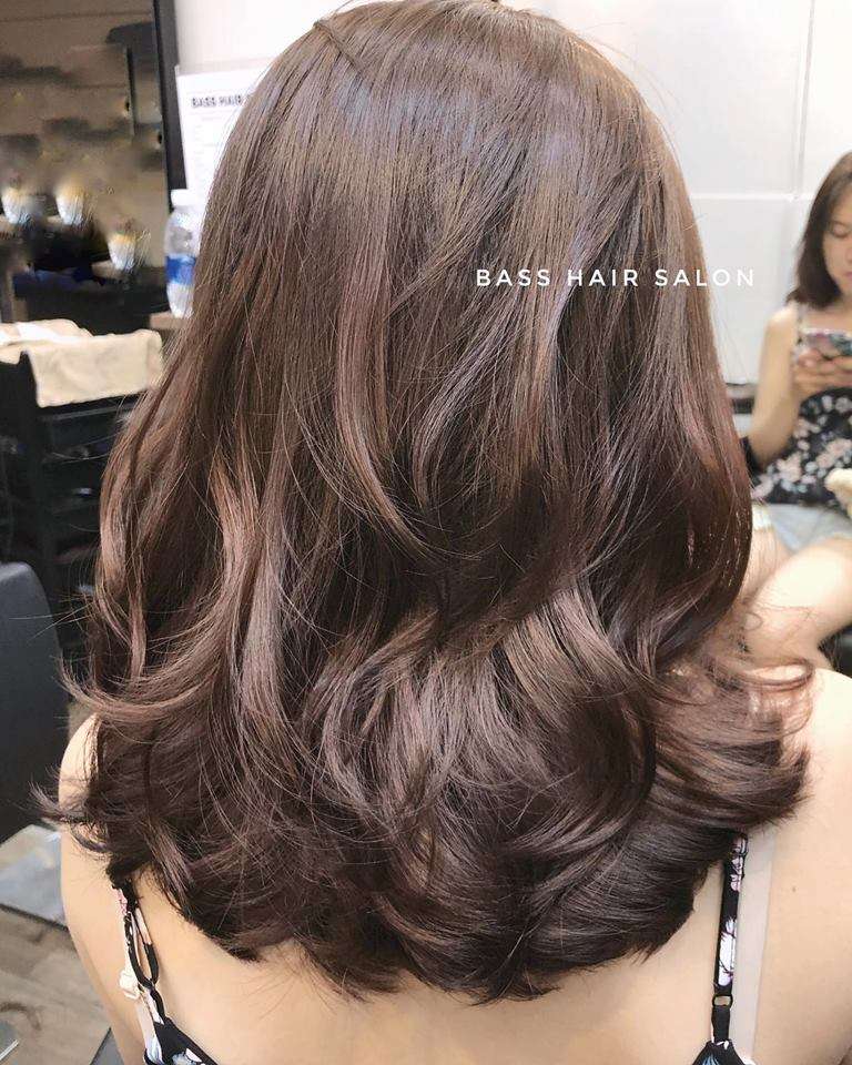 mẫu tóc đẹp tại Bass Hair Salon 1