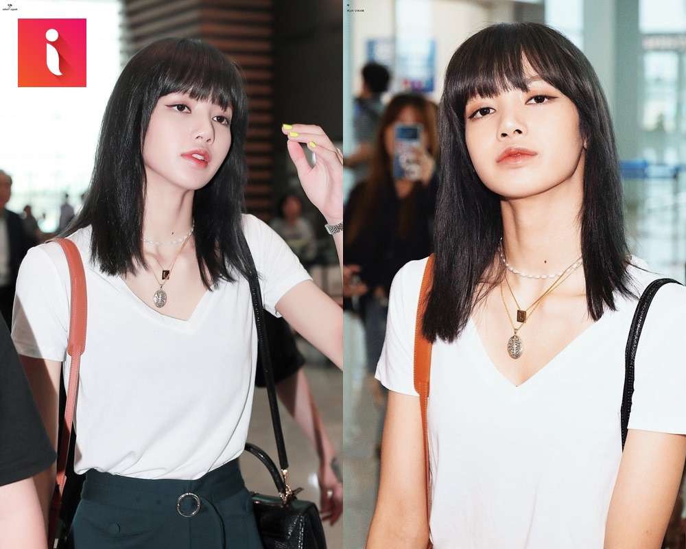 Lisa - một trong những idol Kpop đam mê kiểu tóc này