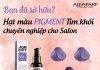 Tạo màu tím khói cho tóc với Pigments